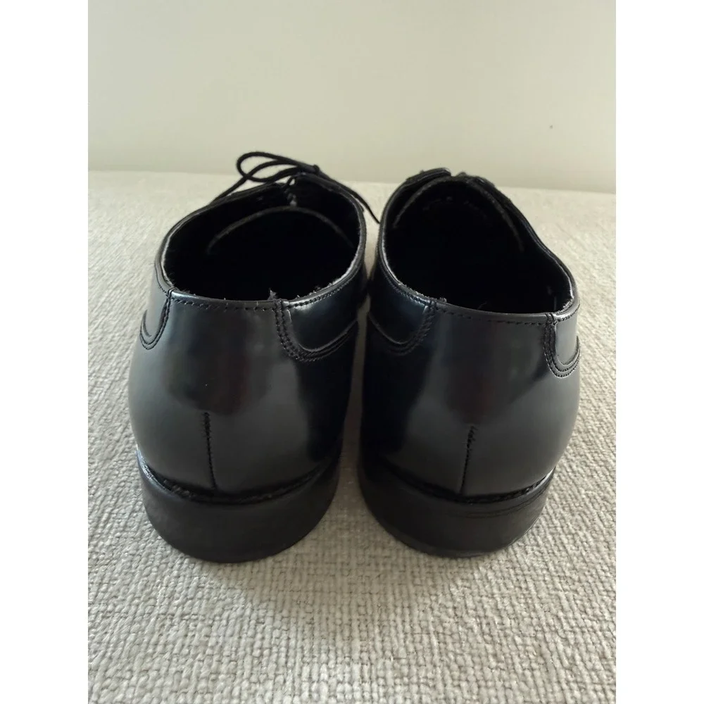 Florsheim Comfortech Men's Black Leather Cap Toe Oxford Dress Shoes Size 13
